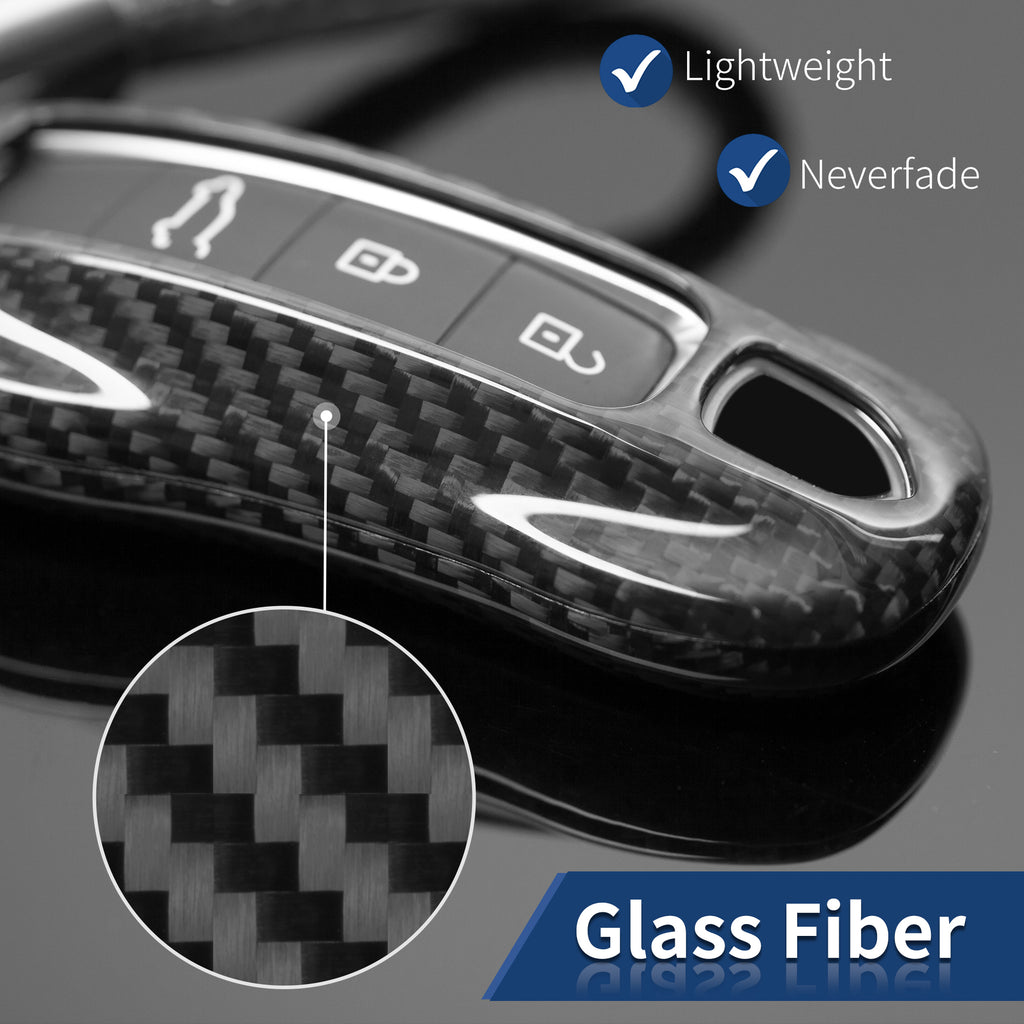 Key Fob cover for Porsche Cayenne, Panamera 2018-2025, 911 Carrera Taycan 2020-2025