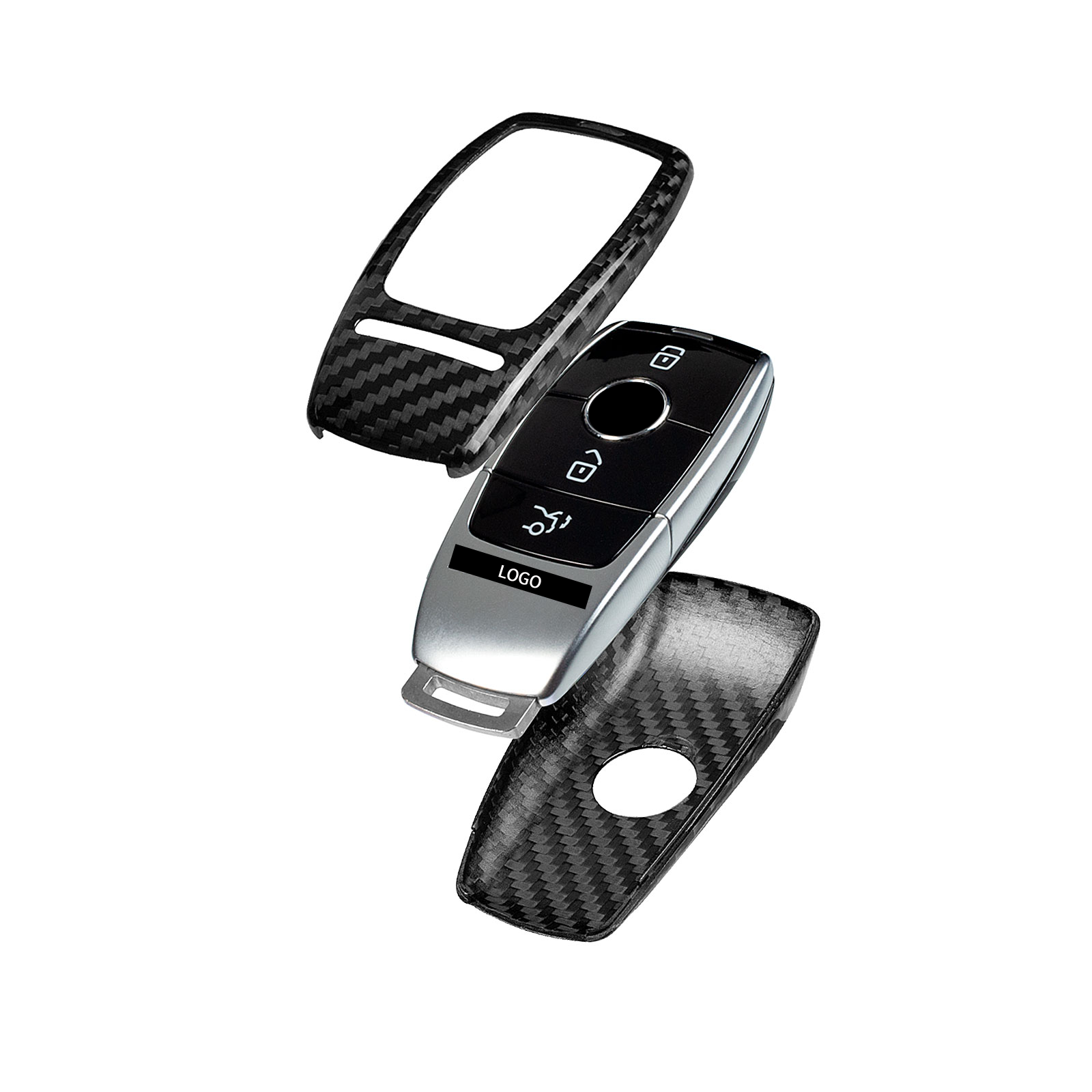 Key Fob Cover for Mercedes Benz AMG, A220, CLS Class, E Class, E63S, GLE, 350 4Matic S Class