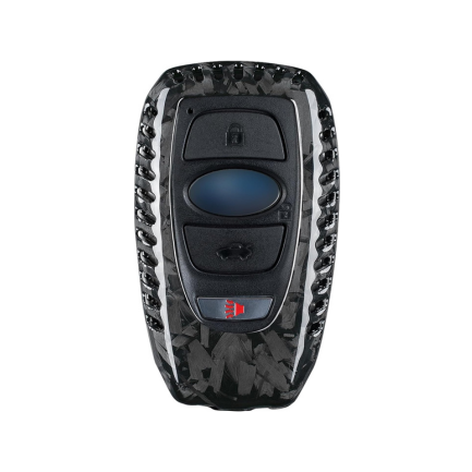 Carbon Fiber Key Fob Cover for Subaru BRZ WRX Outback Forester Crosstrek Legacy XV Ascent - Premium Protective Case