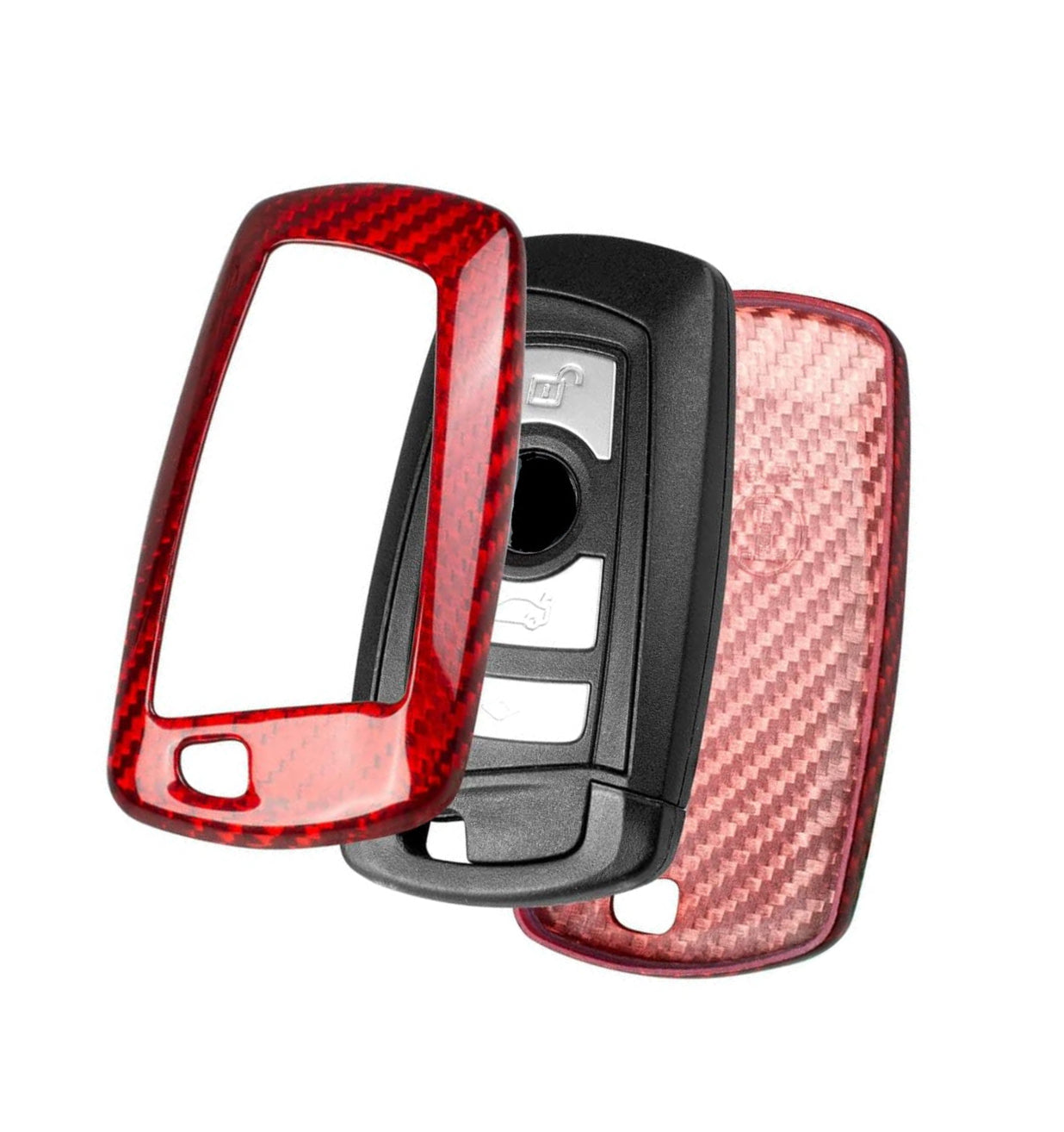 Key Fob Cover for BMW 1, 2, 3, 4, 5, 6, 7 Series, X3, X4, M5, M6, GT4, GT5