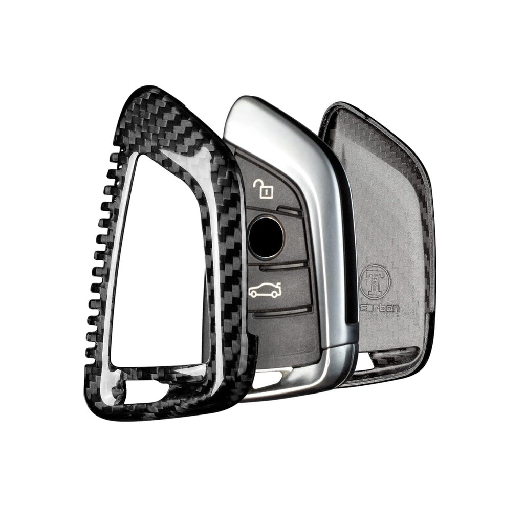 Key Fob Cover Compatible with BMW 2, 3, 4, 5, 6, 6GT, 7, 8 Series, X1, X2, X3, X4, X5, X6, X7, M3, M4, M5, M8, X3M, X4M, X5M, X6M, Z4