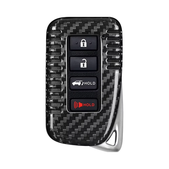 T-carbon Carbon Fiber Key Fob Cover Fits for Lexus LX570 RX450 RX350 RC300 IS350 GS LC
