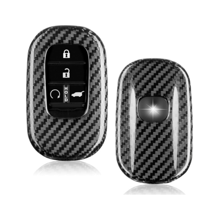 T-carbon Key Fob Cover Fits for Accord Civic HR-V CR-V Pilot Sport SI EX EX-L