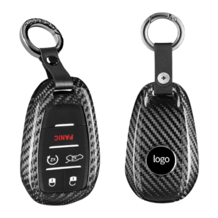 Real Glass Fiber Key Fob Cover for Alfa Romeo Giulia Stelvio Tonale