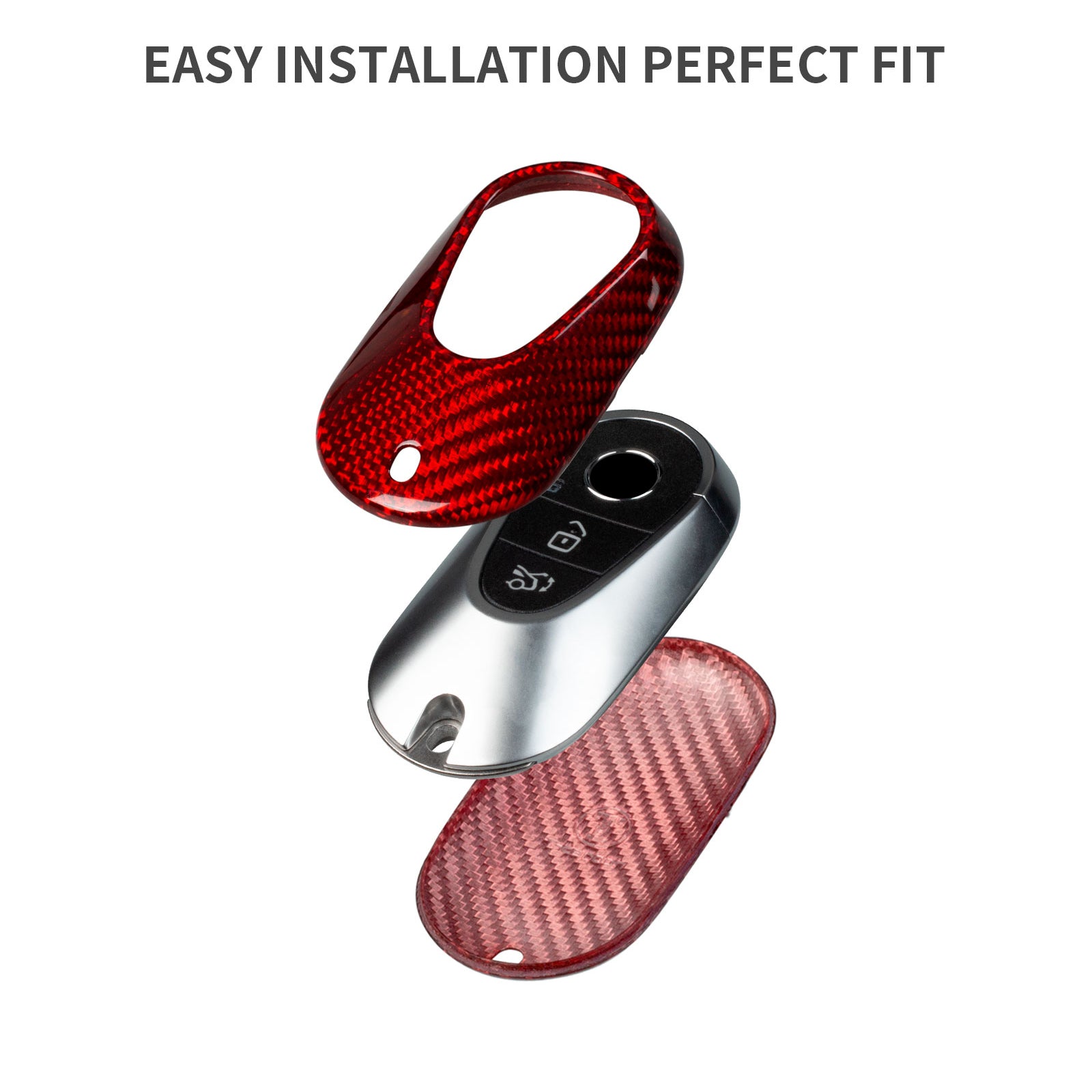 Key Fob Cover for Mercedes Benz EQ, E350, S580, C300, C Class, S Class, G Class, E Class