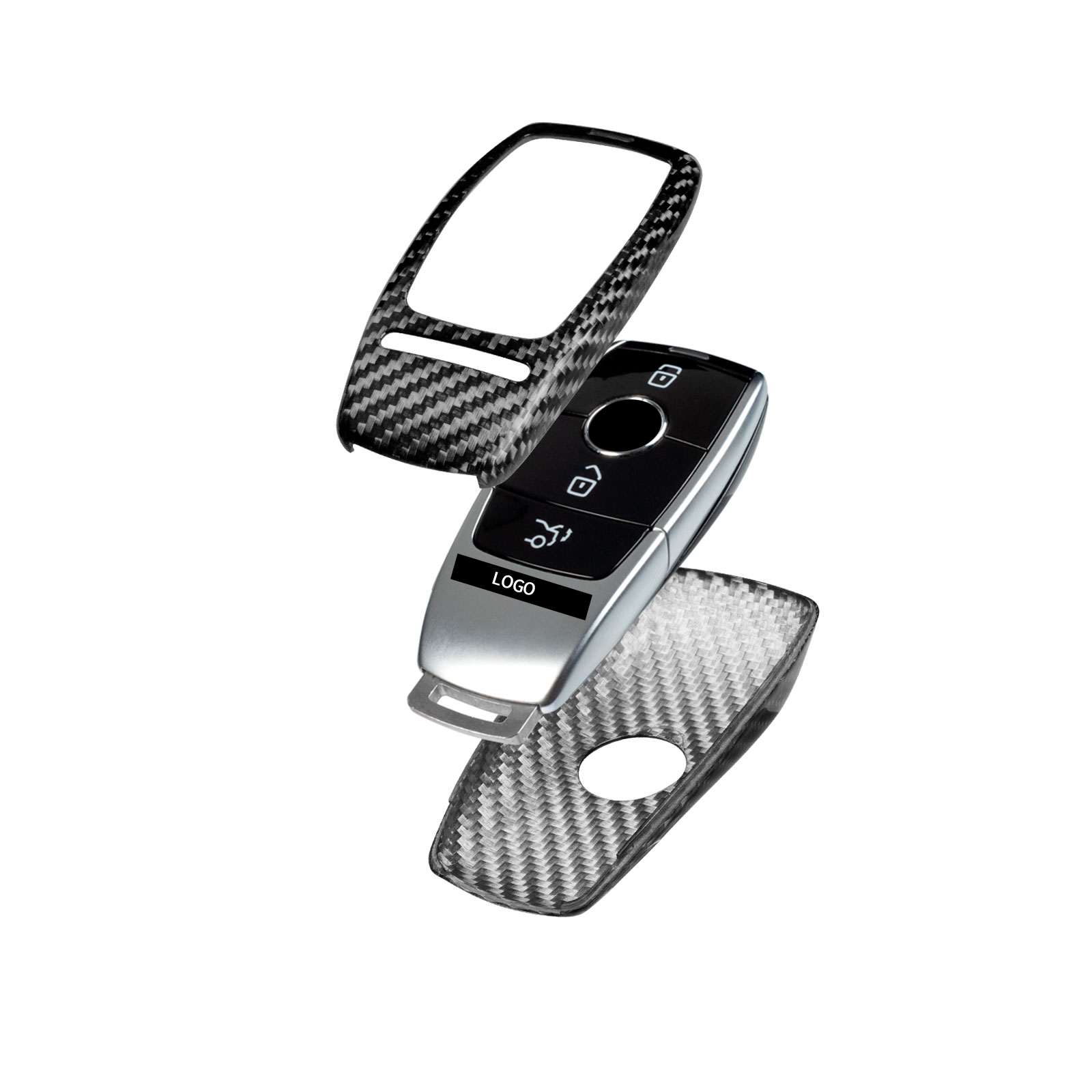Key Fob Cover for Mercedes Benz AMG, A220, CLS Class, E Class, E63S, GLE, 350 4Matic S Class